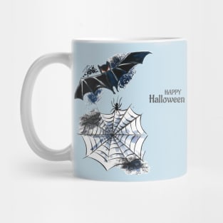 Happy Halloween Spider net Mug